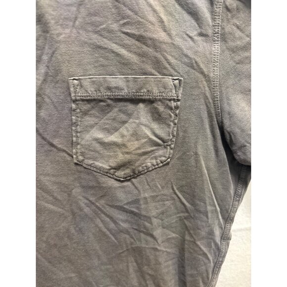 J.Crew Slim Fit Medium Gray Polo Shirt 100% Cotton Short Sleeve Pocket Detail Ca - Picture 3 of 11